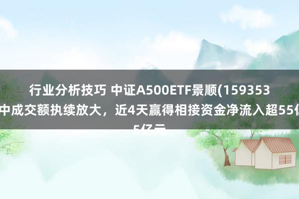 行业分析技巧 中证A500ETF景顺(159353)盘中成交额执续放大，近4天赢得相接资金净流入超55亿元