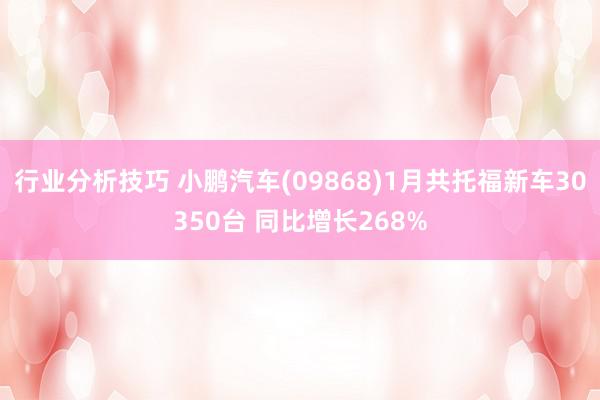 行业分析技巧 小鹏汽车(09868)1月共托福新车30350台 同比增长268%