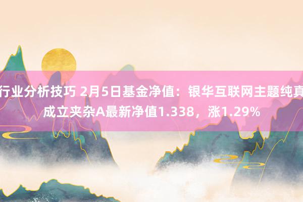 行业分析技巧 2月5日基金净值：银华互联网主题纯真成立夹杂A最新净值1.338，涨1.29%